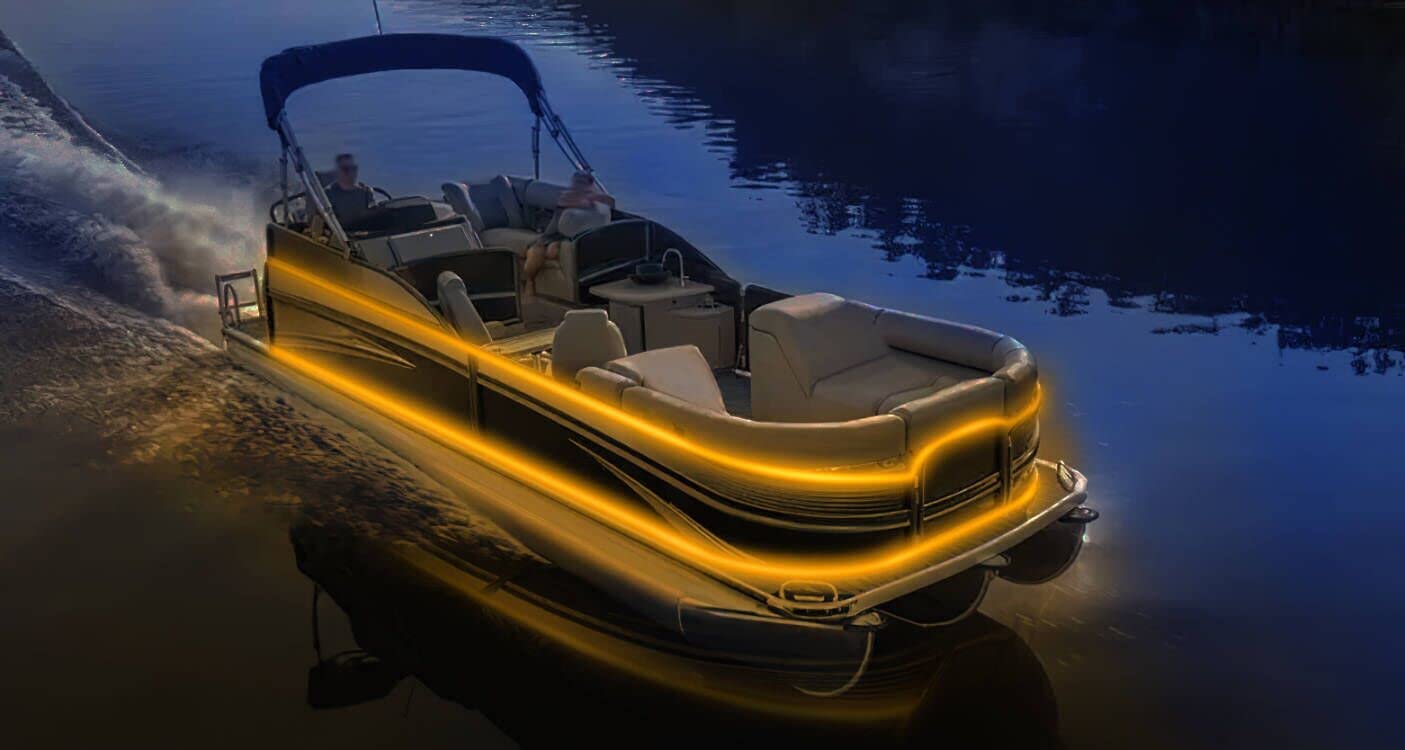 日乃出電工　LIGER-650　ランナーボート Amazon.com: Vbakor Pontoon LED Strip Lights, 12V 5M/16.4FT